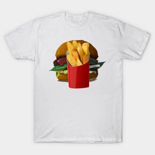 Premium Veggie Burger T-Shirt